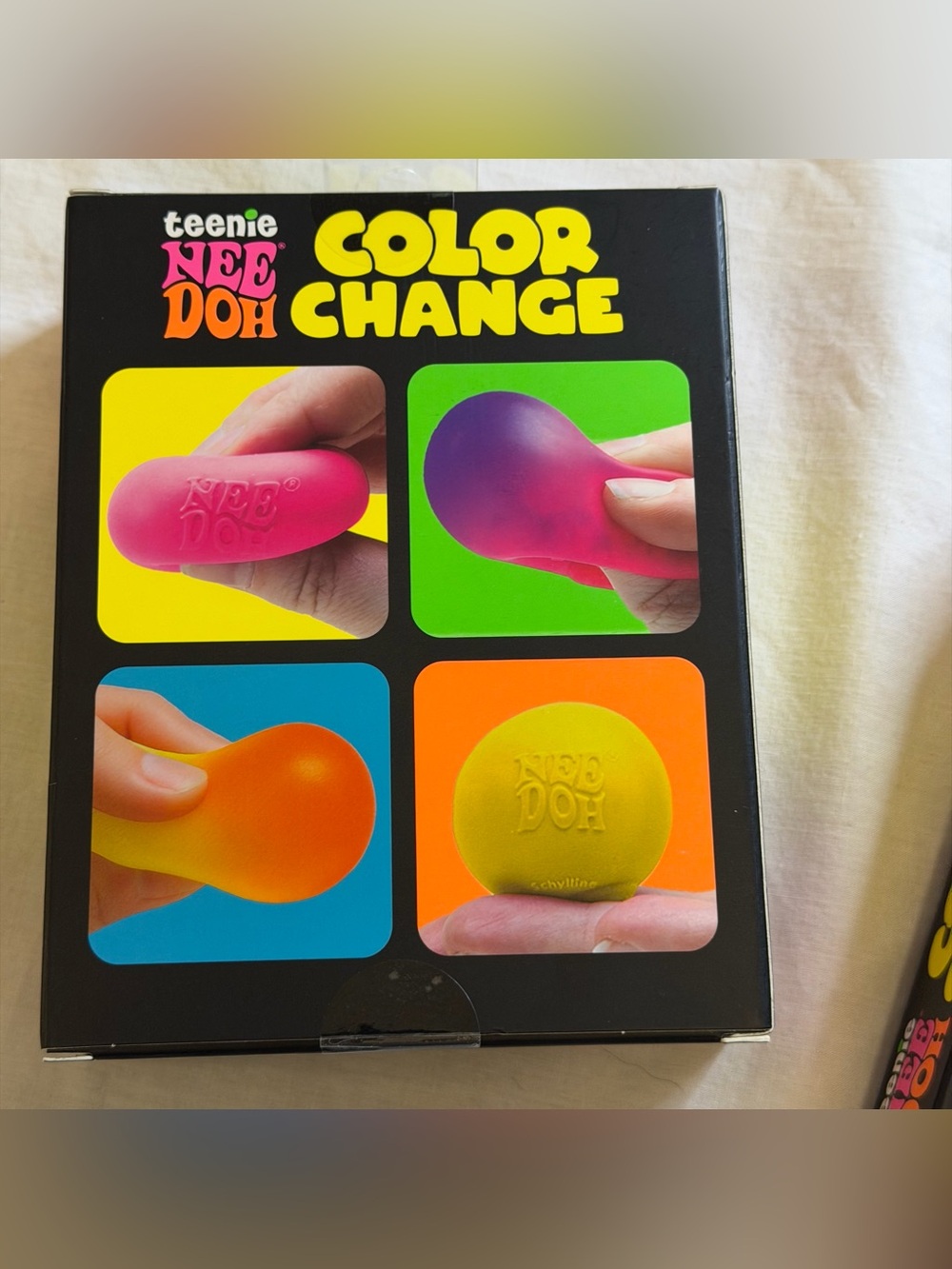 NWOT Tremor Nee Doh Fidgit Toy Color Change Kids Toy - Multicolor set of 2.